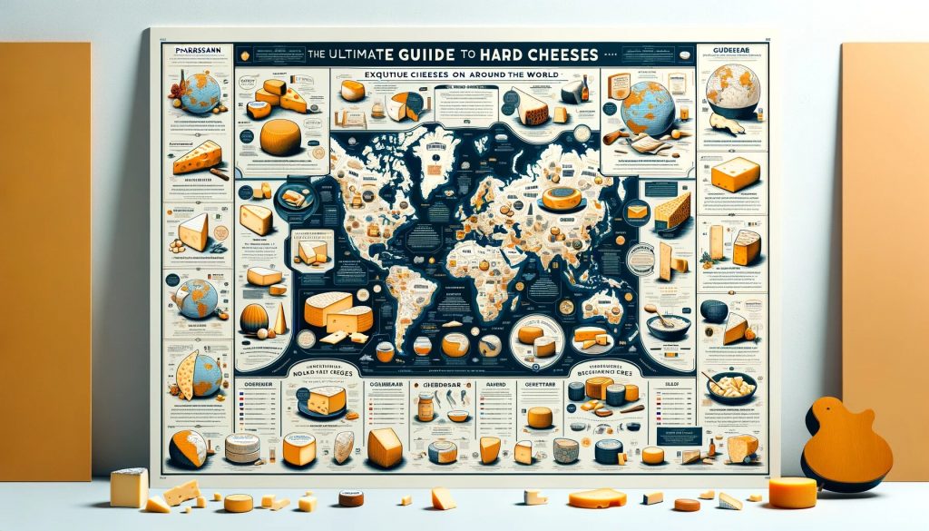 ハードチーズの種類大図鑑 – 世界から集めた絶品チーズガイド
