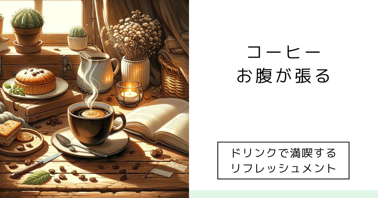 コーヒー お腹 が 張る