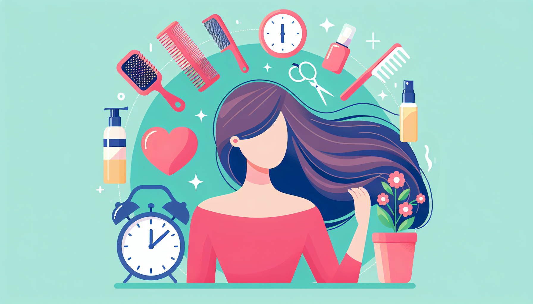 忙しい朝のための時短ヘアセット術：簡単に美しく仕上がるテクニック5選