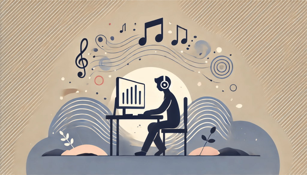 仕事中に最適な音とは?効率を上げる音の活用方法